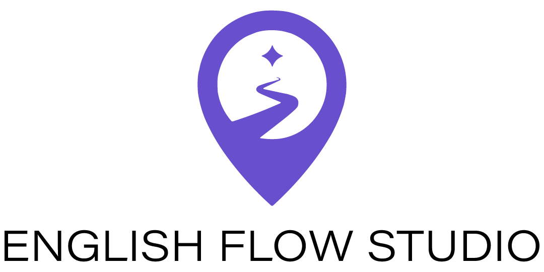 English Flow Studio Logo Principal